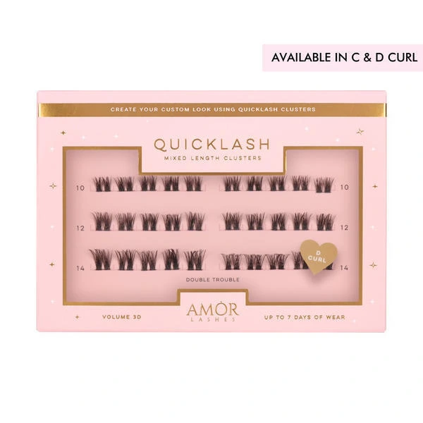 House of Amor Mixed Length Clusters - Double Trouble Natural C Curl