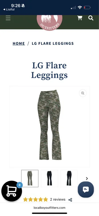 LG Flare Leggings