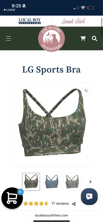 LG Sports Bra