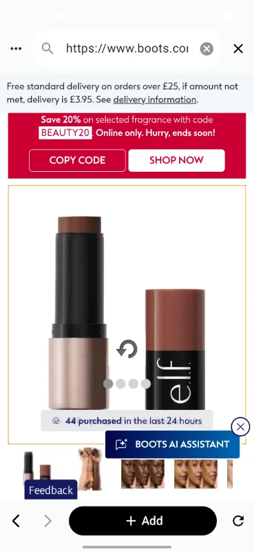 e.l.f. Soft Glam Cream Bronzer - Boots