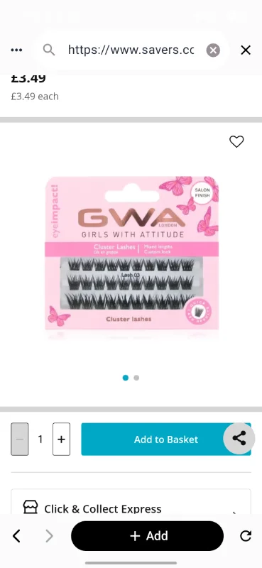 GWA Seamless Cluster Lashes 03 | Makeup | Savers