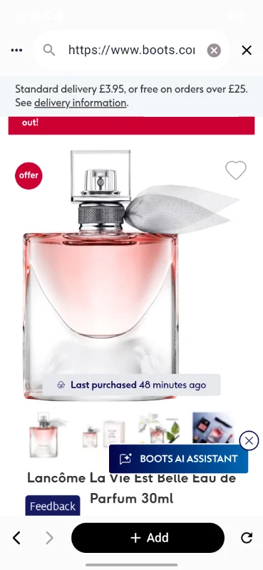 Lancôme La Vie Est Belle Eau de Parfum 30ml - Boots