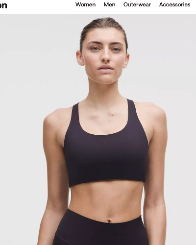 Nulux Strappy-Back Sports Bra *Medium Support, B/C Cup - Bay Leaf - XXS