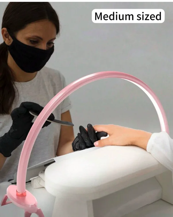 1Pc Half-Moon Shaped Nail Lamp For Desk Use, USB Powered, 3 Color Temperatures With Stepless Dimming, Suitable For Personal Use In Nail Art, Makeup Table, Handicrafts, Study Table, Nightstand I discovered amazing products on SHEIN.com, come check them out! http://api-shein.shein.com/h5/sharejump/appjump?link=lOPvVYrGo4o_8 - Google Search
