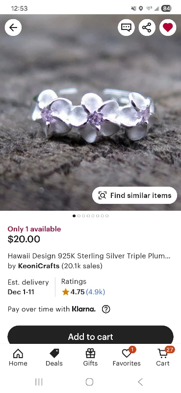 Hawaii Design 925K Sterling Silver Triple Plumeria Flower Pink CZ Toe Ring 4mm
