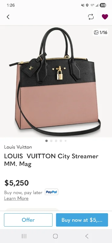 Louis Vuitton City Streamer