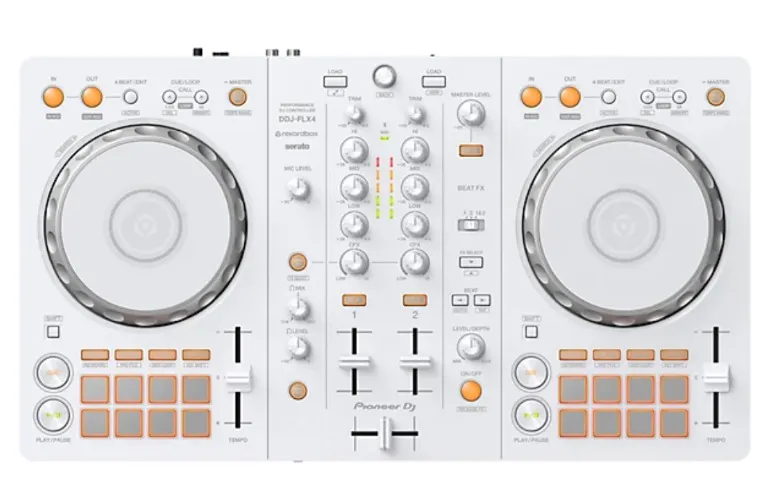 Pioneer DDJ-FLX4-W 2-Channel DJ Controller - Serato White