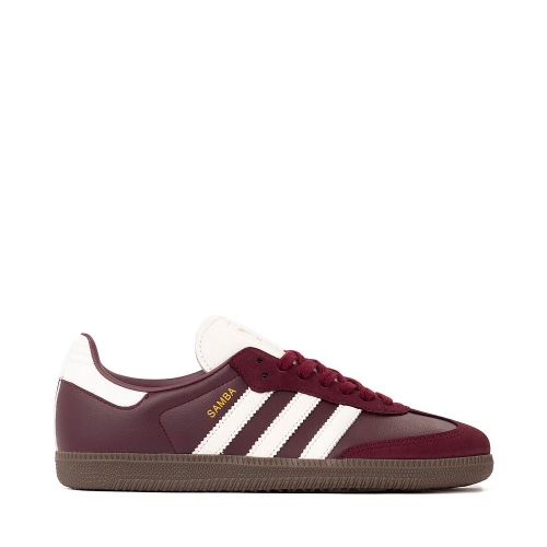 Womens adidas Samba OG Athletic Shoe - Maroon / Off White / Gum