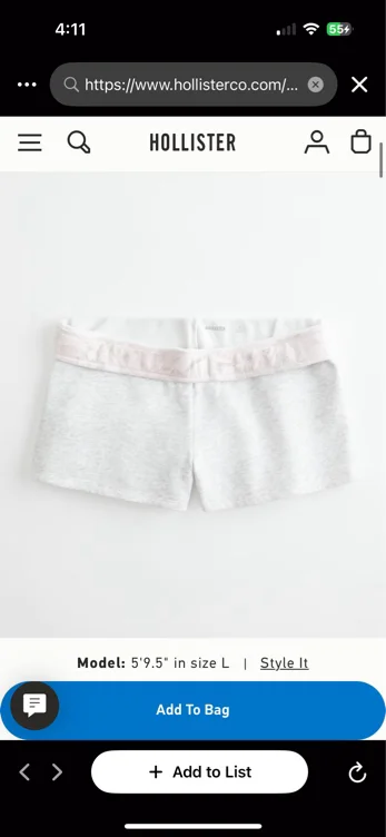 Fleece Mini Short